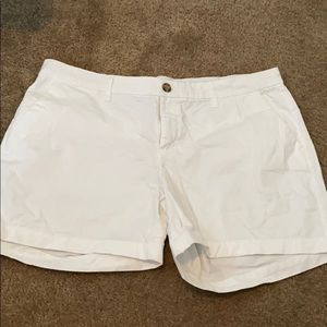 White Chino Shorts